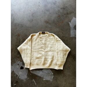 1970s Fisherman wool knit sweater